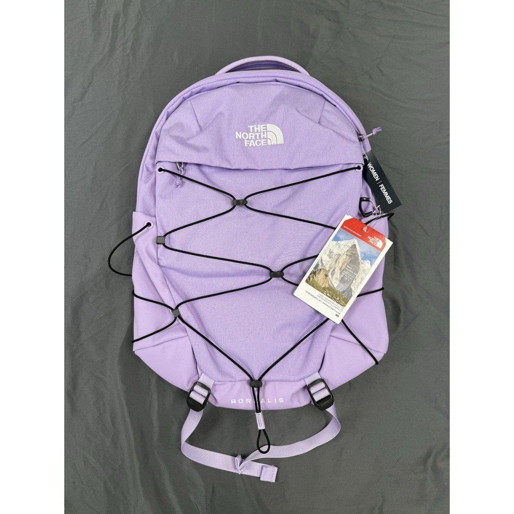 The North Face Women's Borealis Laptop Backpack/ Lite Lilac Heat One Size
